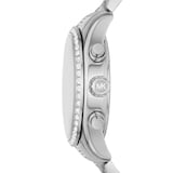 Michael Kors Lexington Pave 38mm Ladies Watch Silver