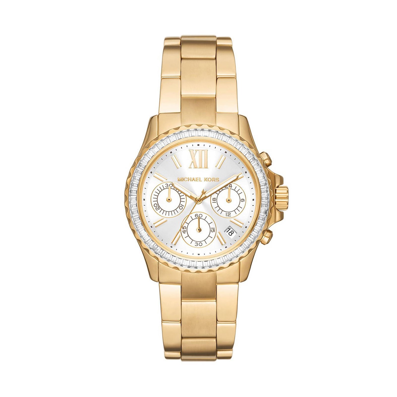 Michael kors online white watch women's