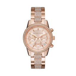 17991020 - Ritz Chronograph 37mm Ladies Watch Rose Gold