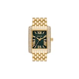 Michael Kors Petite Emery Pave Gold-Tone Watch