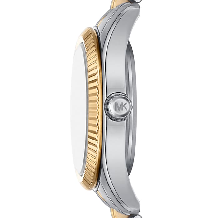 Michael Kors Lexington Pave Two-Tone Watch and Slider Bracelet Gift Set