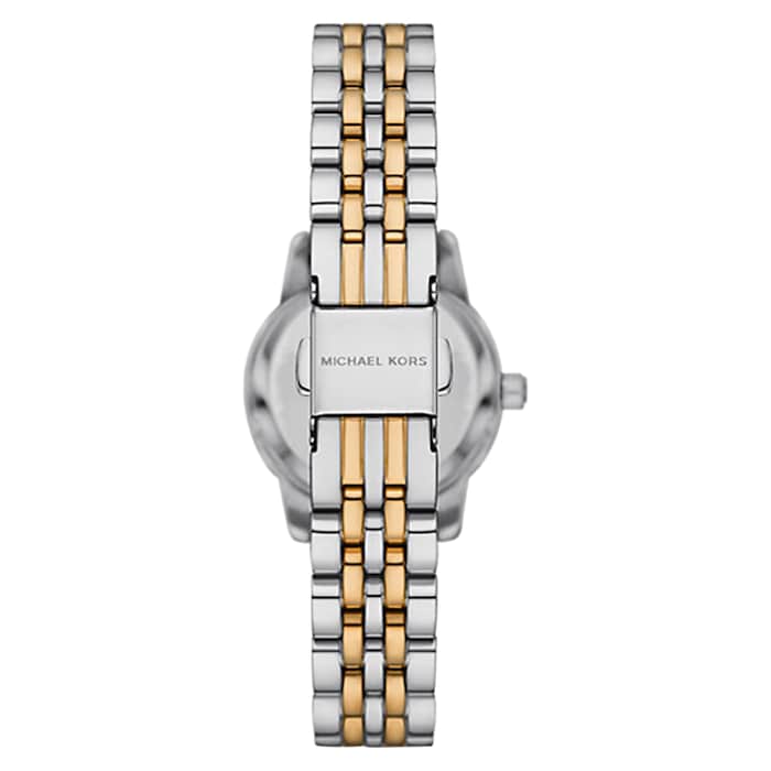 Michael Kors Lexington Pave Two-Tone Watch and Slider Bracelet Gift Set