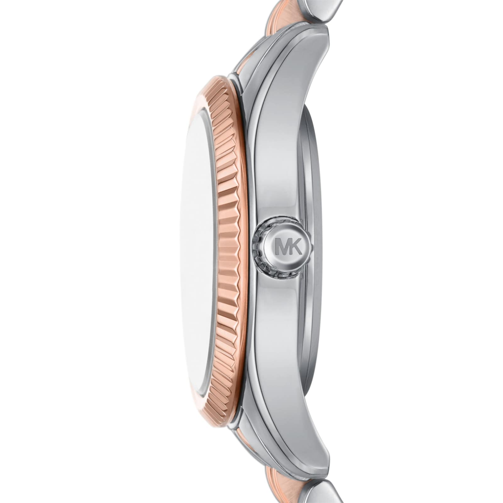 Michael Kors Lexington Pave Two-Tone Watch and Slider Bracelet Gift Set Michael Kors Lexington Pave Two-Tone Watch and Slider Bracelet Gift Set