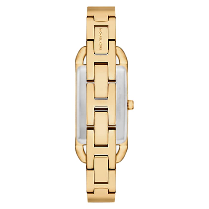 Michael Kors Mini Empire Pave Gold-Tone Bangle Watch