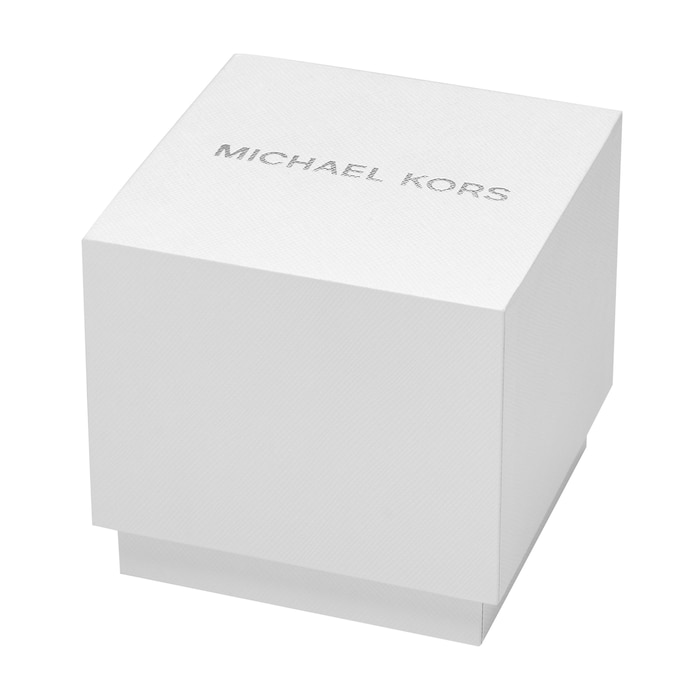 Michael Kors Mini Empire Pave Gold-Tone Bangle Watch