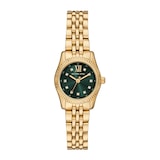 Michael Kors Petite Lexington Pave Gold-Tone Watch
