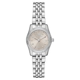 Michael Kors Petite Lexington Pave Silver-Tone Watch