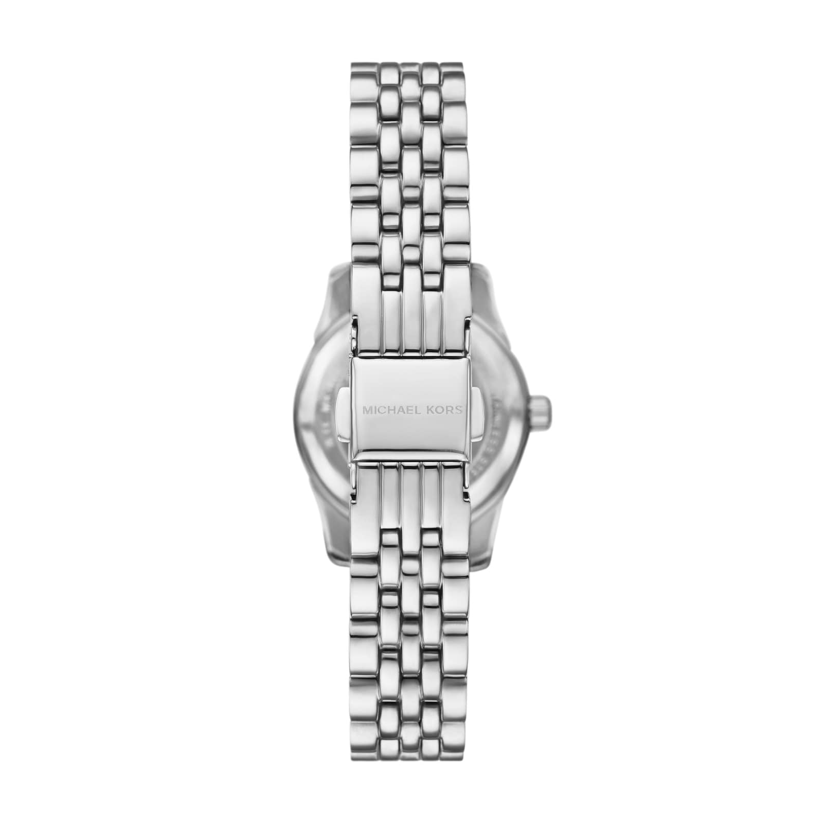 Michael Kors Petite Lexington Pave Silver-Tone Watch Michael Kors Petite Lexington Pave Silver-Tone Watch