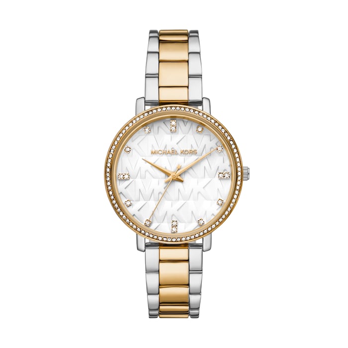 Michael Kors Pyper Bicolour Three Hand Ladies Watch