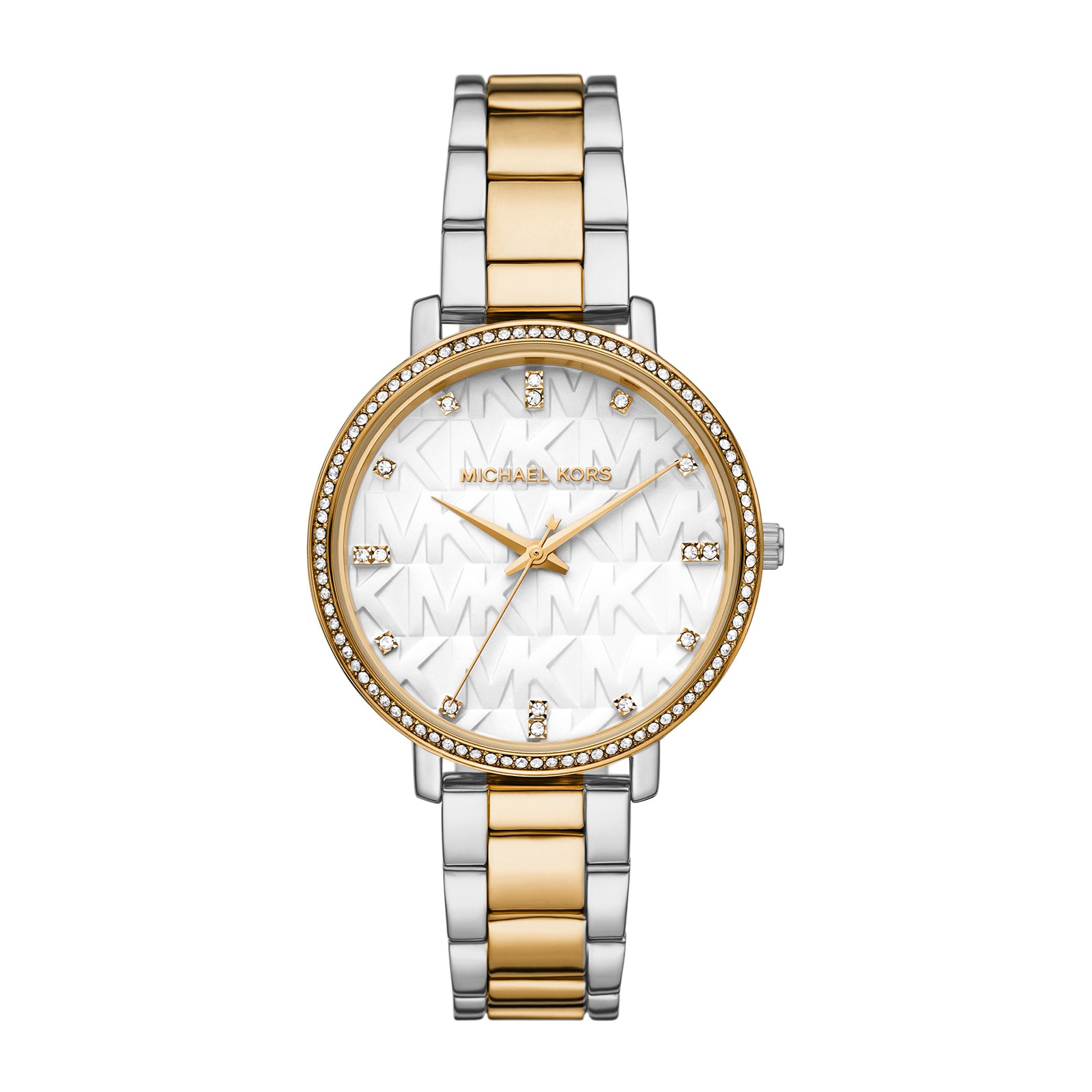 Michael Kors Pyper Bicolour Three Hand Ladies Watch