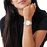 Michael Kors Pyper Bicolour Three Hand Ladies Watch