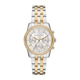 Michael Kors Mini Bryant Pave Two-Tone Watch