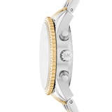 Michael Kors Mini Bryant Pave Two-Tone Watch