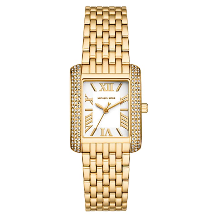 Michael Kors Petite Emery Pave Gold-Tone Watch