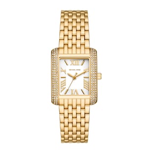 Michael Kors Petite Emery Pave Gold-Tone Watch