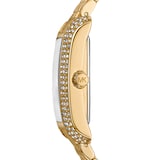 Michael Kors Petite Emery Pave Gold-Tone Watch