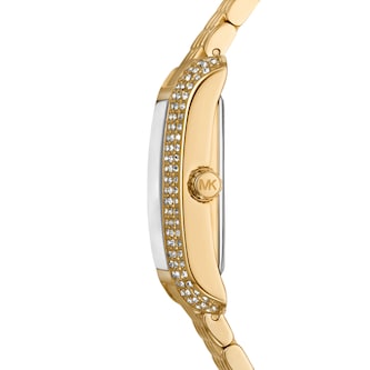 Michael Kors Petite Emery Pave Gold-Tone Watch Michael Kors Petite Emery Pave Gold-Tone Watch