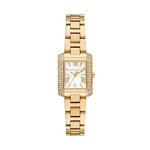 Michael Kors Emery Mother Of Pearl Gold Plated Watch