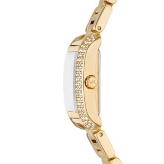 Michael Kors Emery Mother Of Pearl Gold Plated Watch Michael Kors Emery Mother Of Pearl Gold Plated Watch