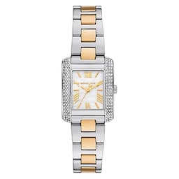 17991043 - Petite Emery Pave Two-Tone Watch