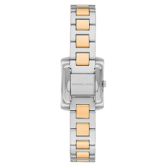 Michael Kors Petite Emery Pave Two-Tone Watch Michael Kors Petite Emery Pave Two-Tone Watch