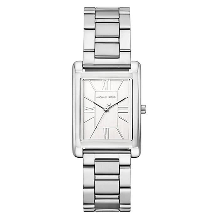 Michael Kors Essex Silver-Tone Watch