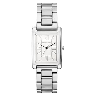 Michael Kors Essex Silver-Tone Watch