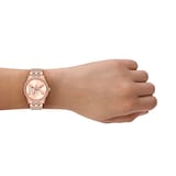 Michael Kors Bryant Three-Hand Rose Gold-Tone Stainless Steel Watch