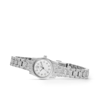 Michael Kors Mini Lexington 19mm Ladies Watch Silver