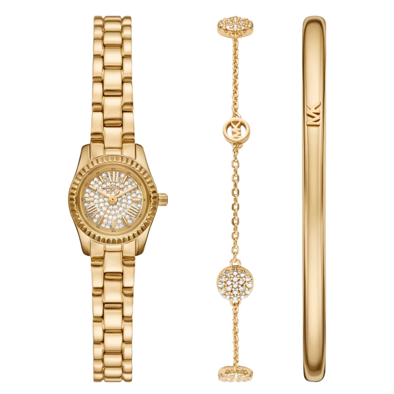 Michael Kors Petite Lexington 13mm Ladies Watch Gift Set Michael Kors Petite Lexington 13mm Ladies Watch Gift Set