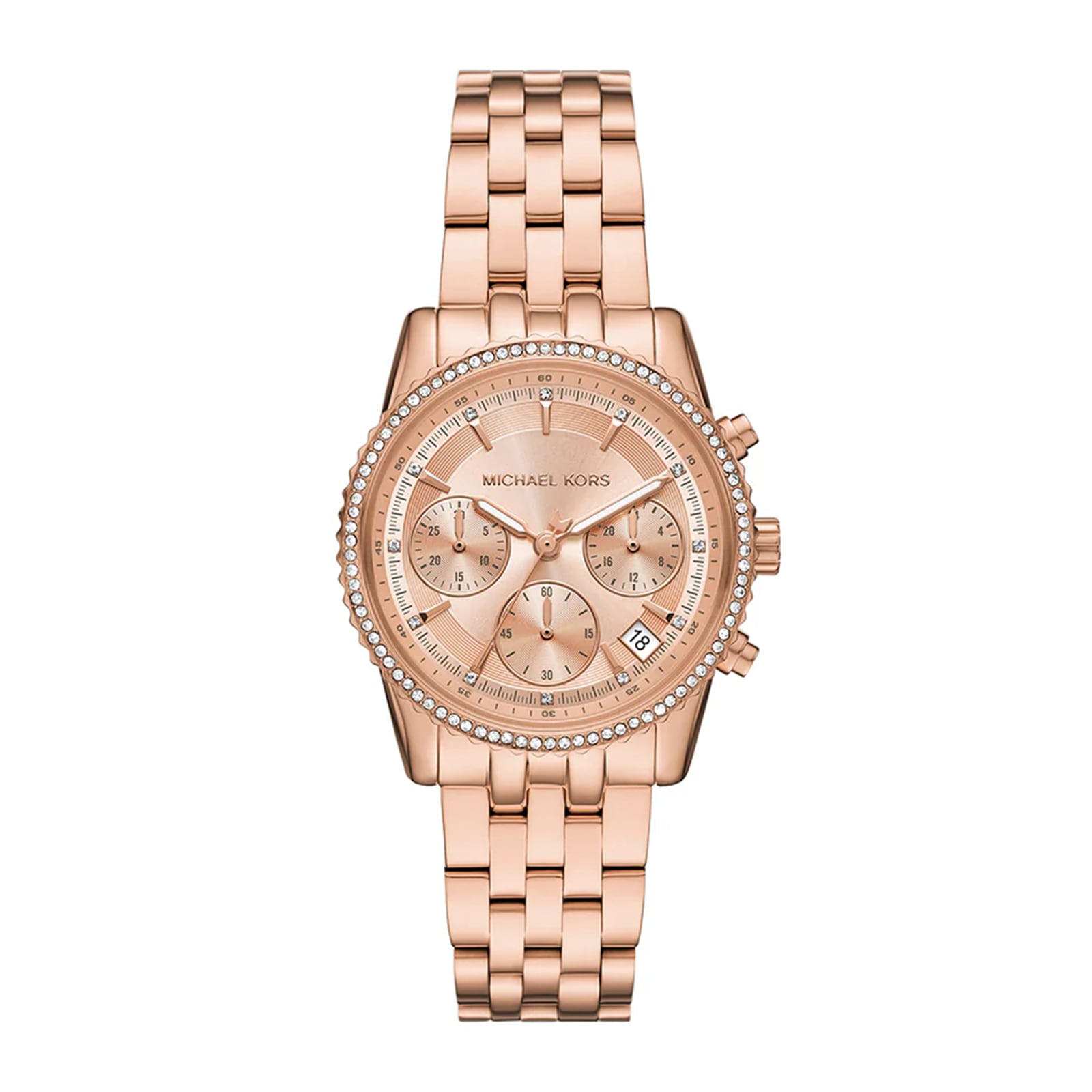 Michael Kors Mini Bryant 35mm Ladies Watch Rose Gold Michael Kors Mini Bryant 35mm Ladies Watch Rose Gold
