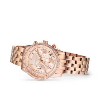 Michael Kors Mini Bryant 35mm Ladies Watch Rose Gold