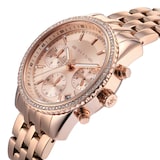 Michael Kors Mini Bryant 35mm Ladies Watch Rose Gold