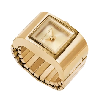 Michael Kors Darrington 12.5mm Ladies Ring Watch Gold Michael Kors Darrington 12.5mm Ladies Ring Watch Gold