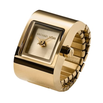 Michael Kors Darrington 12.5mm Ladies Ring Watch Gold Michael Kors Darrington 12.5mm Ladies Ring Watch Gold