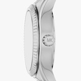 Michael Kors Petite Lexington Pave Silver-Tone 26mm Ladies Watch