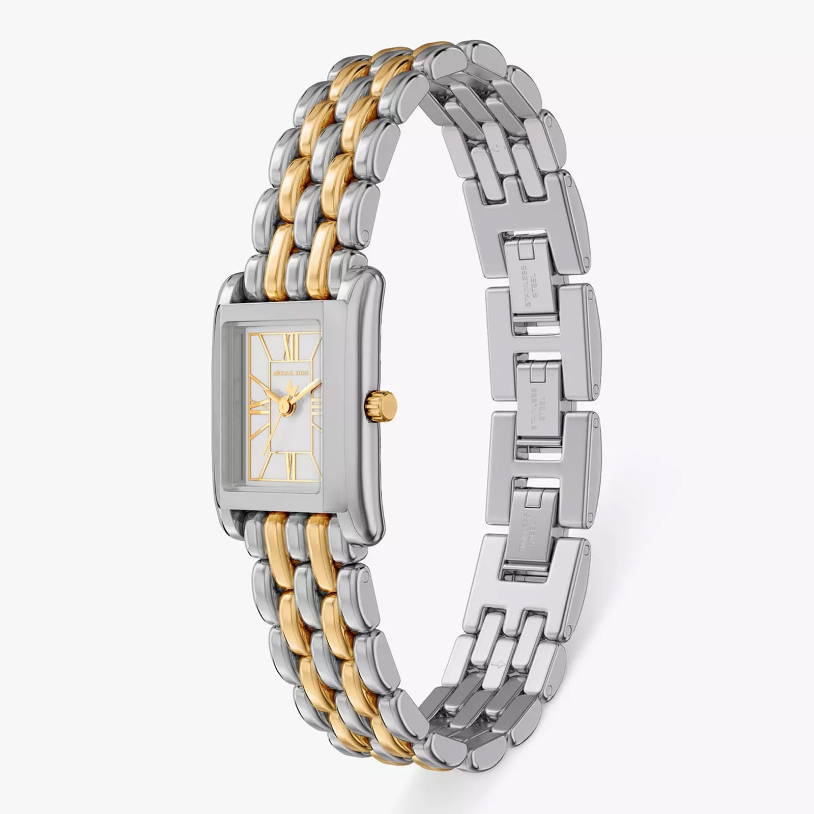 Michael Kors Petite Essex Two-Tone Watch 20mm x 27mm Ladies Watch