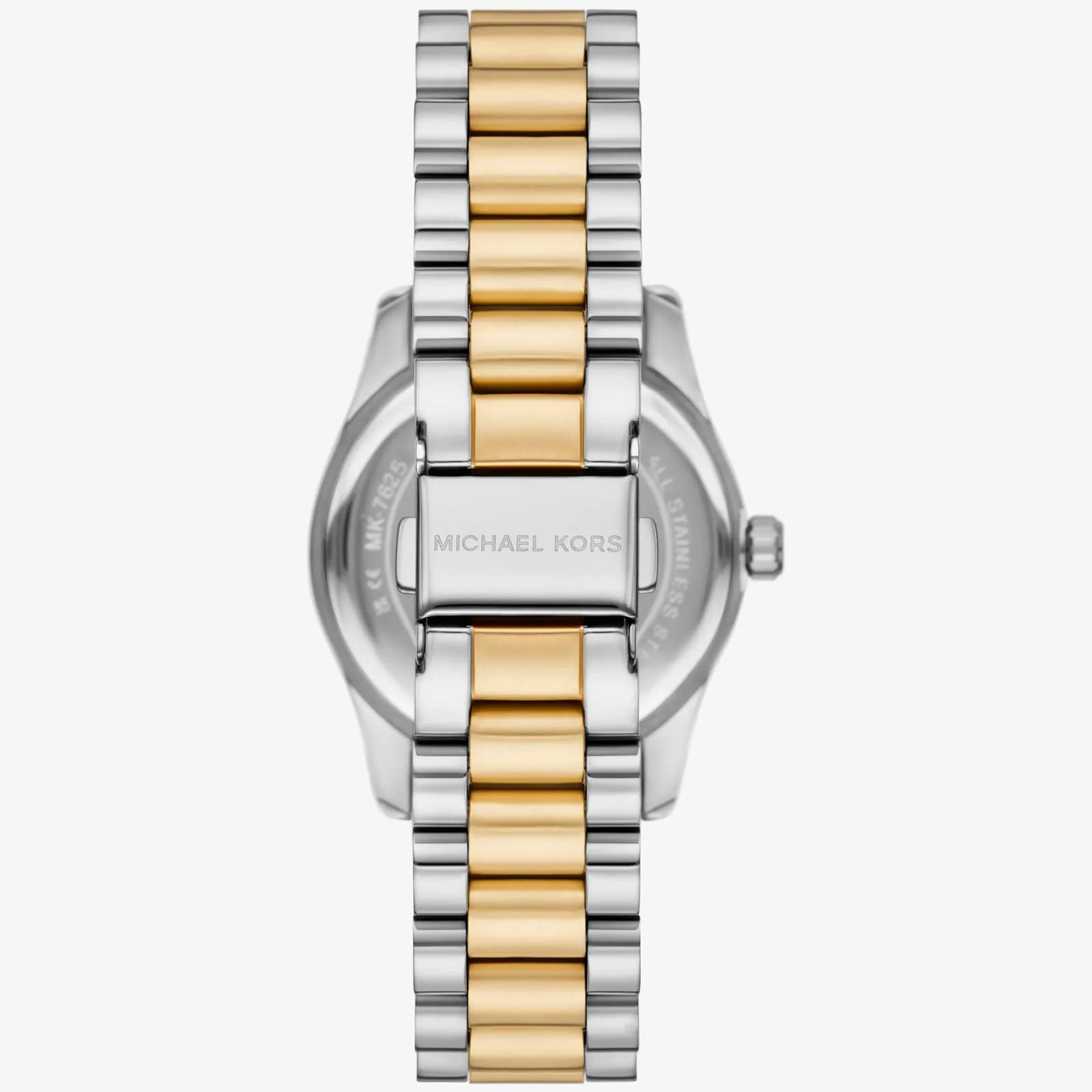Michael Kors Mini Lexington Pavé Two-Tone 33mm Ladies Watch Black
