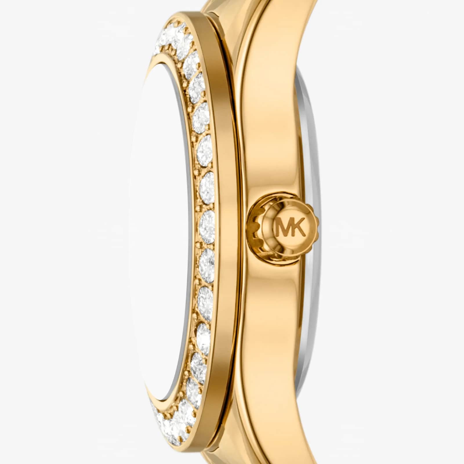 Michael Kors Lexington Brushed Gold-Tone 26mm Ladies Watch Gift Set