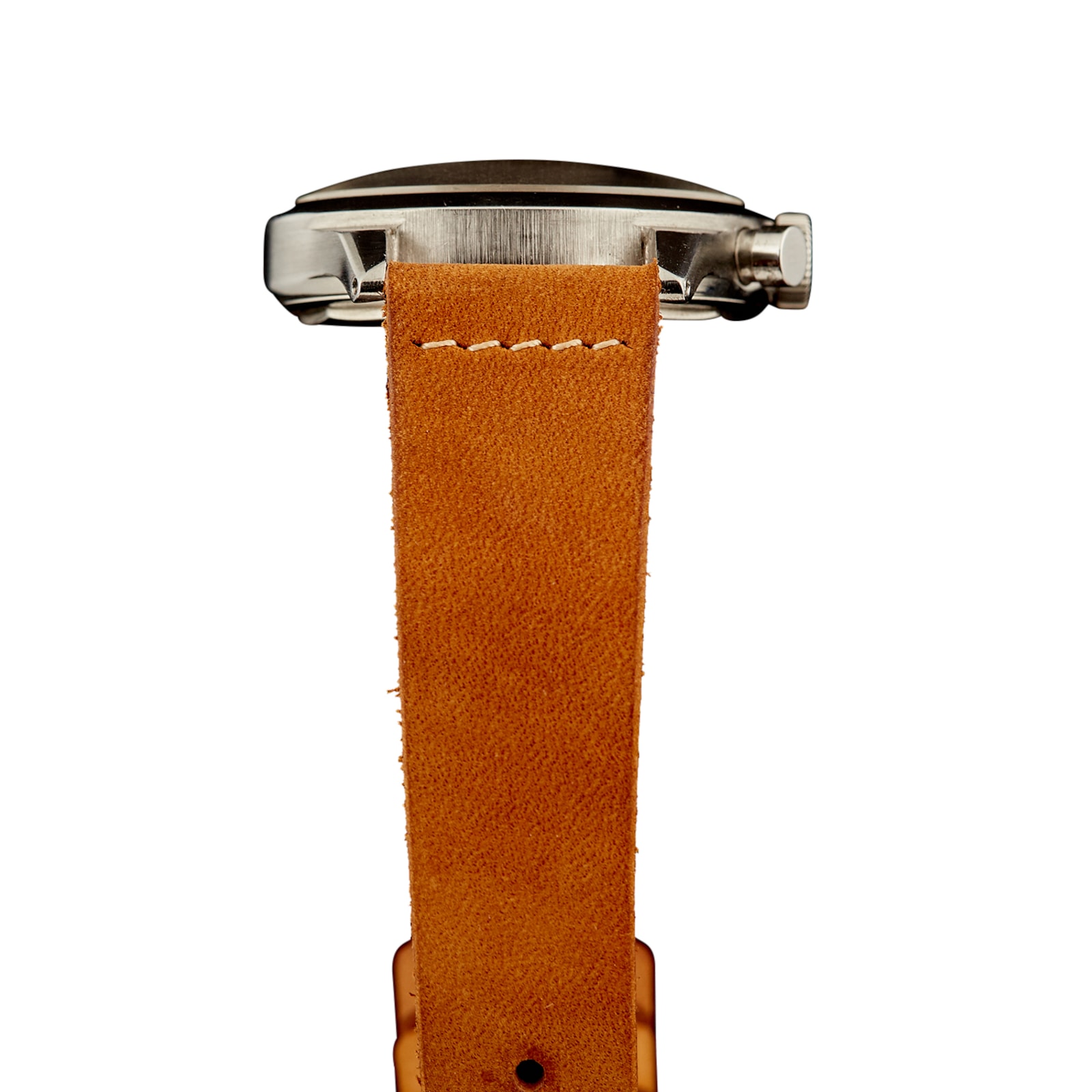 Pre-Owned Universal Geneve by Analog Shift Universal Geneve Oversized Salmon Chronograph