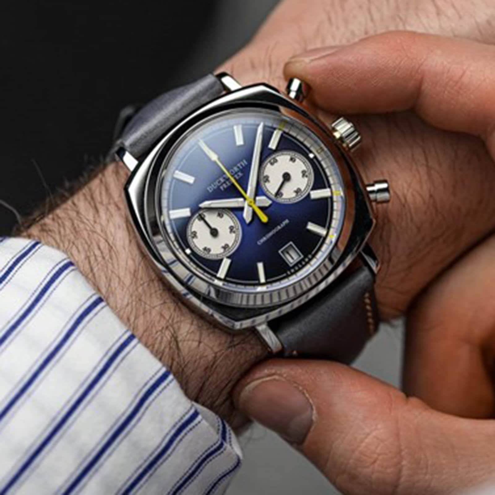 Duckworth Prestex Duckworth Prestex Chronograph Mens Watch D550-03 Duckworth Prestex Duckworth Prestex Chronograph Mens Watch D550-03