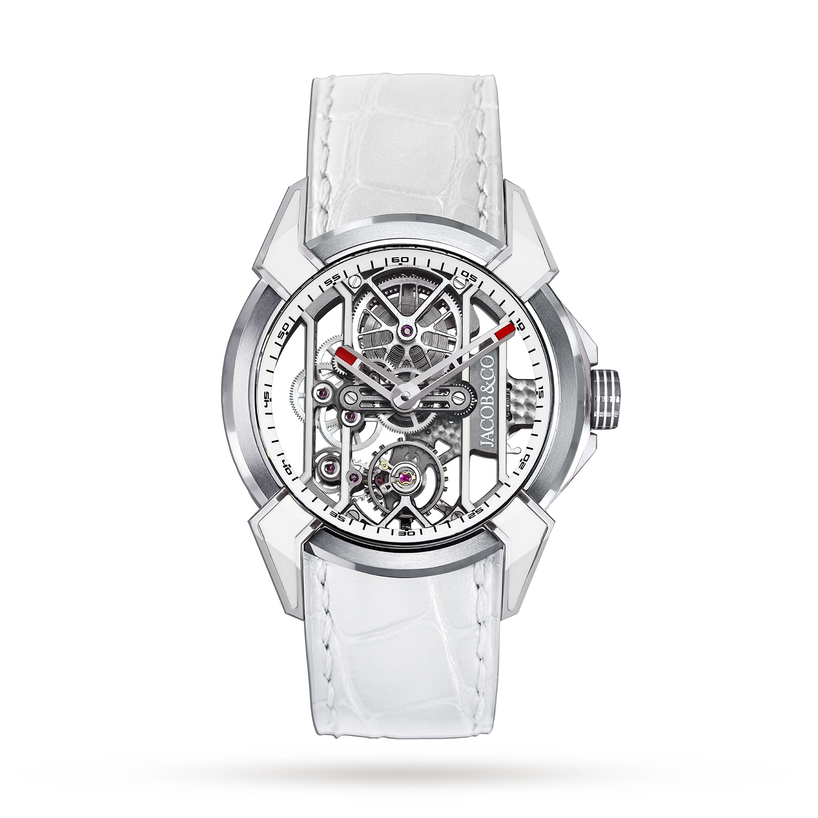 Jacob & Co Epic X Racing Titanium ( White Neoralithe Inner Ring) Jacob & Co Epic X Racing Titanium ( White Neoralithe Inner Ring)