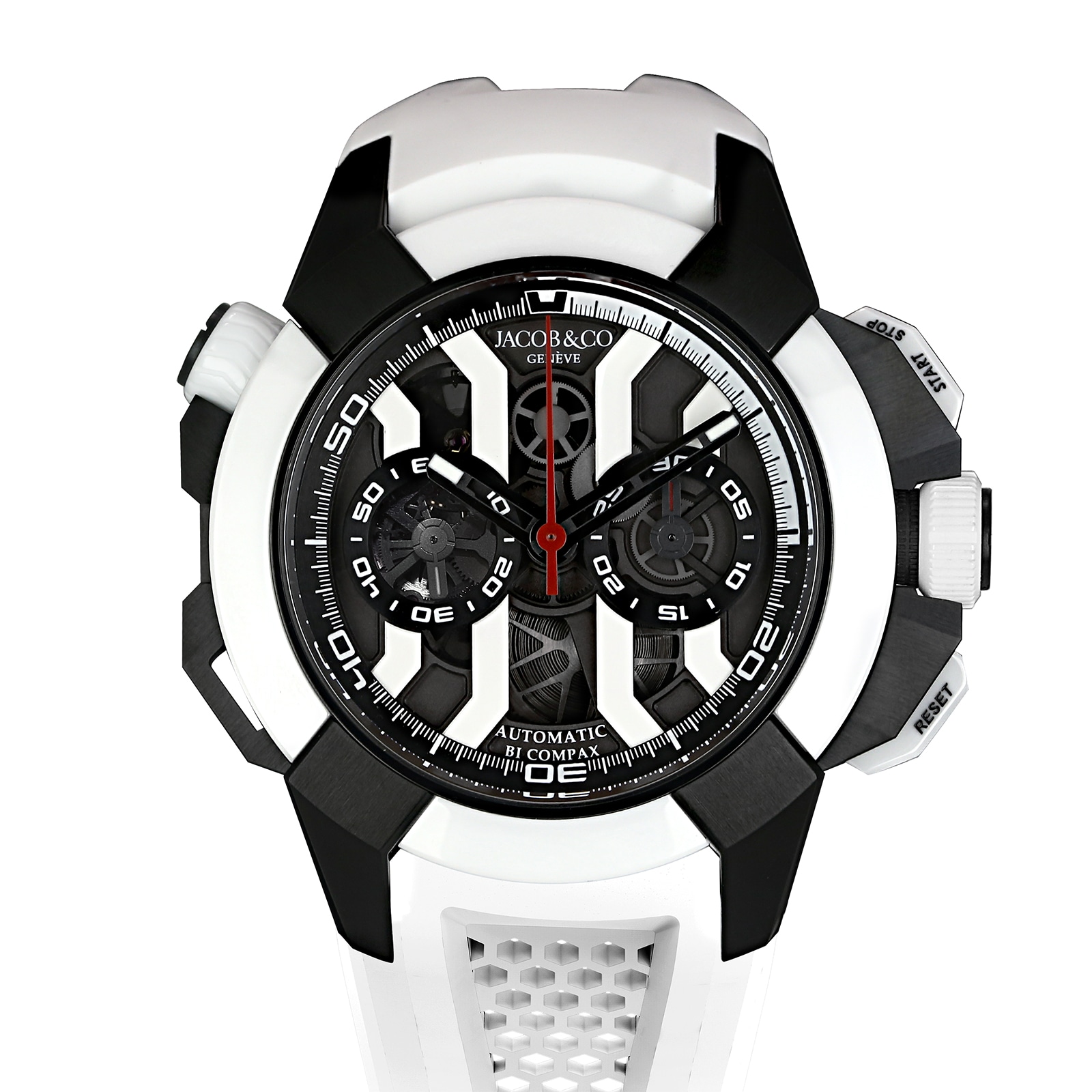 Jacob Co Epic X Chrono Black Black White EC312.21.SD.BX.A