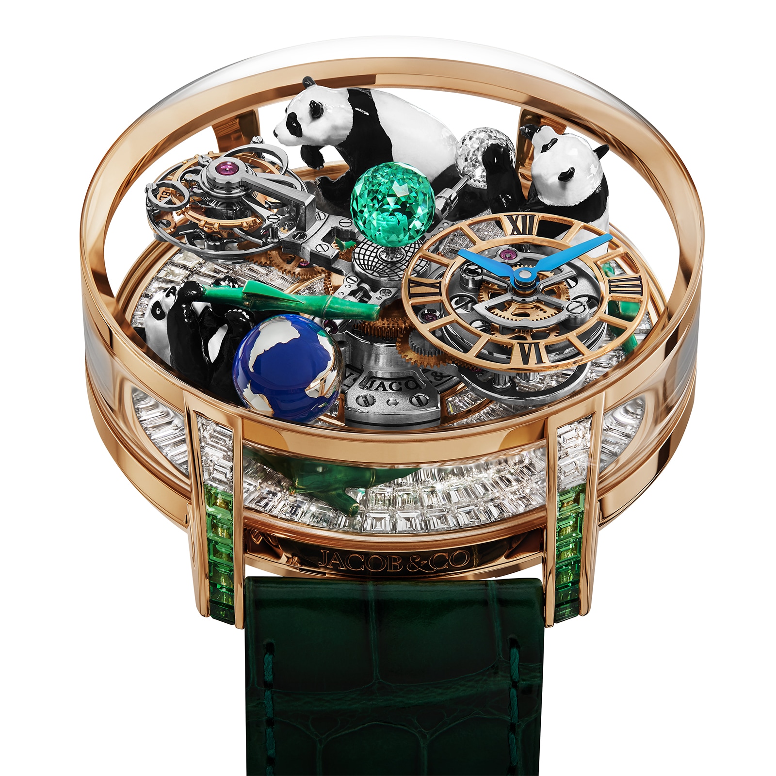 Jacob & Co Astronomia Tourbillon Static “Metiers d’Art” Pandas Jacob & Co Astronomia Tourbillon Static “Metiers d’Art” Pandas