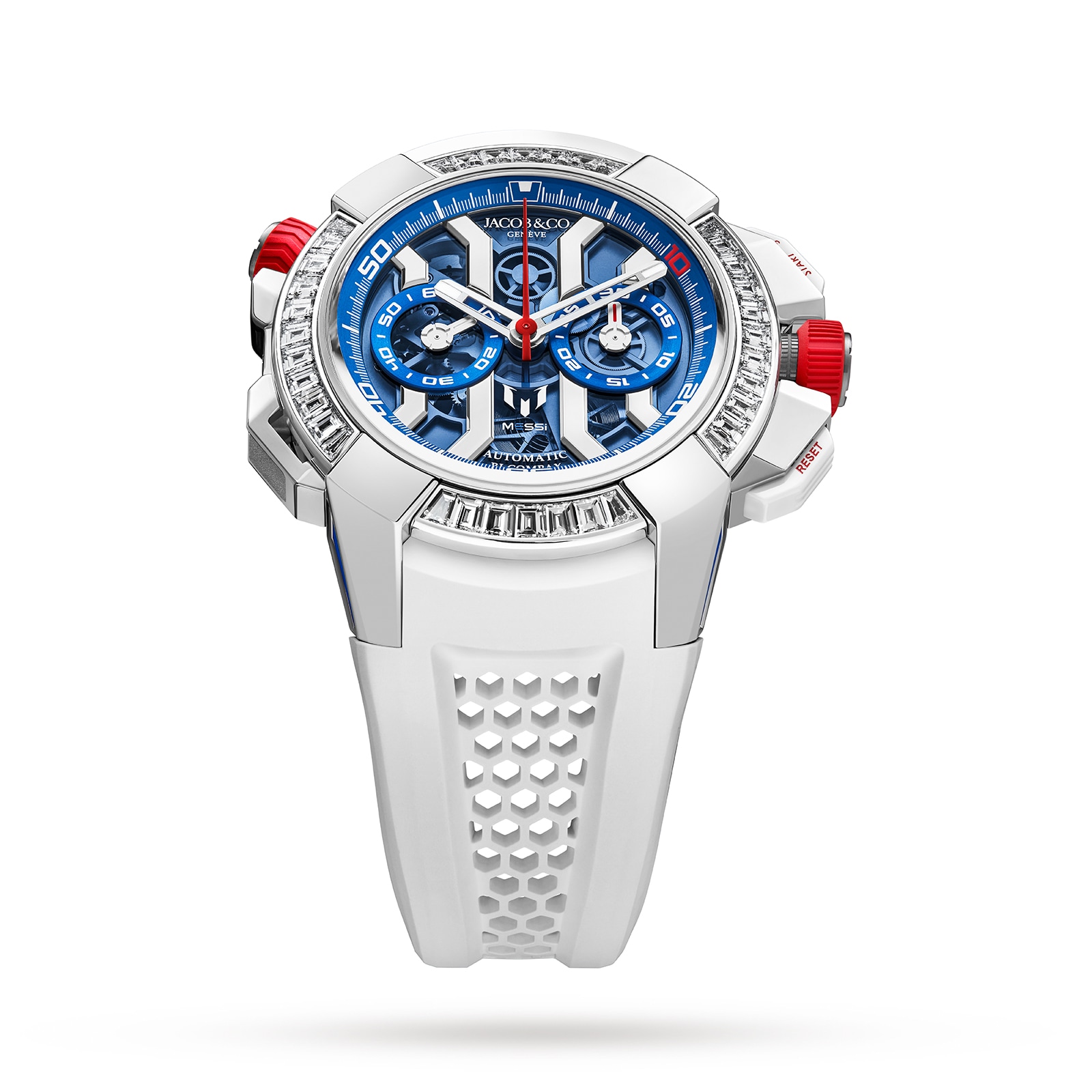 Jacob & Co Epic X Chrono Messi Baguette Jacob & Co Epic X Chrono Messi Baguette
