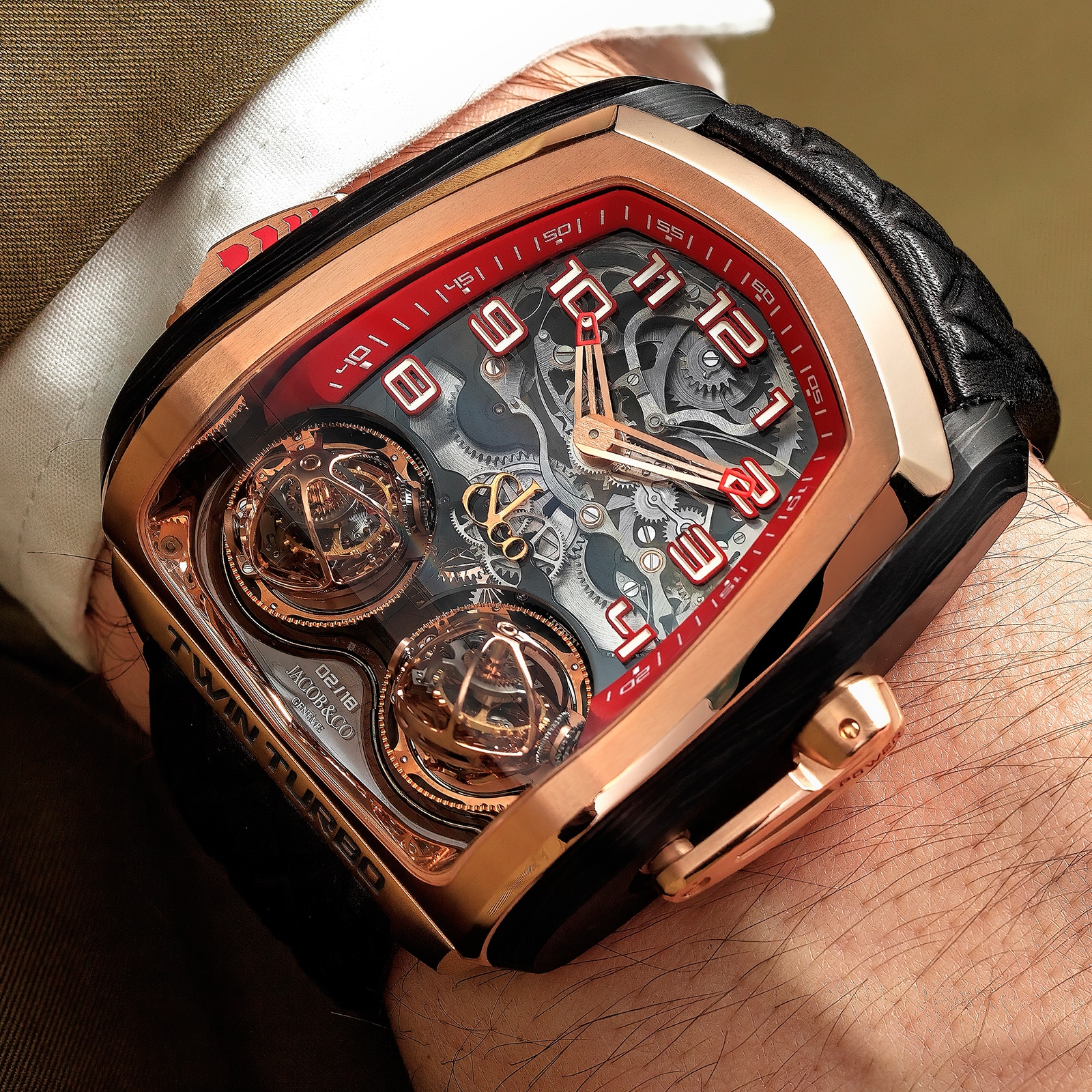 Jacob&co twin online tourbillon