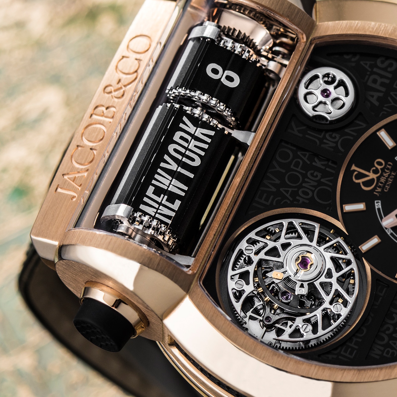 Jacob Co Epic SF24 Tourbillion ES102.40.NS.LC.ACA4D Goldsmiths