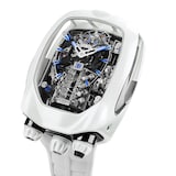 Jacob & Co Bugatti Chiron Titanium & White Ceramic Coating 16 Cylinder Piston Engine