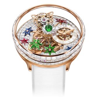 Jacob & Co Fleur De Jardin Full Baguette Jacob & Co Fleur De Jardin Full Baguette