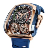 Jacob & Co Twin Turbo Furious Twin Triple Axis Sequential High-Speed Tourbillon Minute Repeater And Mono-Pusher Chronograph